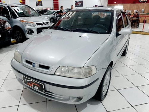 Fiat Siena Elx 1.3 16v Fire 4p Prata 2003 Impecável Com Dh