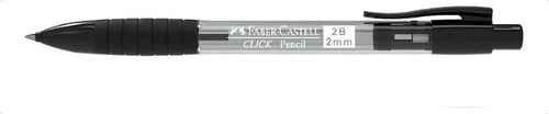 Estuche para lápices Click, 2 mm, negro - Faber Castell