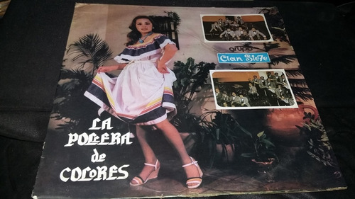 Clan Siete La Pollera De Colores Lp Vinilo Cumbia 