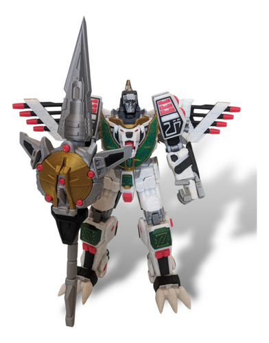 Figura 3d Simil Tigerzord Con Falcon / Guardian Angel 26cm