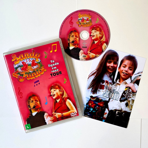 Dvd Sandy E Junior Tô Ligado Em Você Sonho Real Dig Dig Joy
