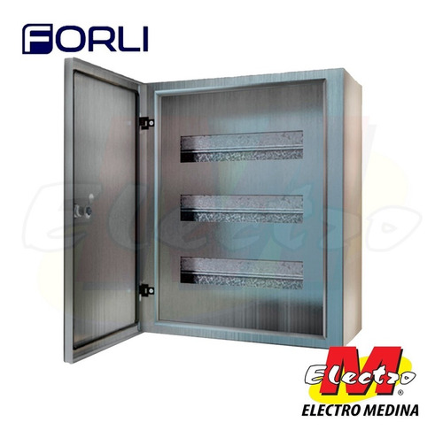 Gabinete Acero Inoxidable 48 Din Forli Electro Medina