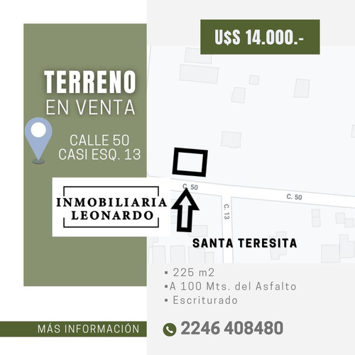 Lote Sobre Barrio Las Quintas!