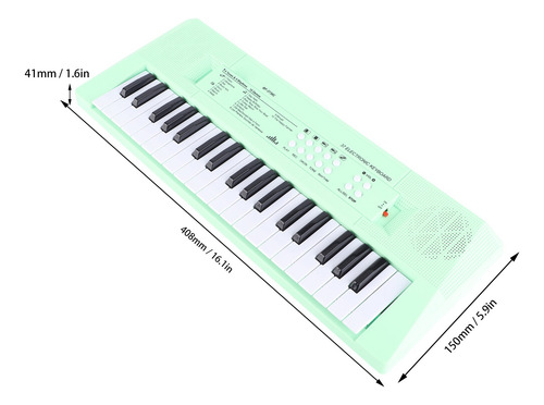 Música De 37 Teclas Piano Electrónico Teclado Con Micrófono