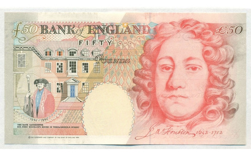 Inglaterra 50 Libras Coleccion Año 2006 Sin Circular Unc