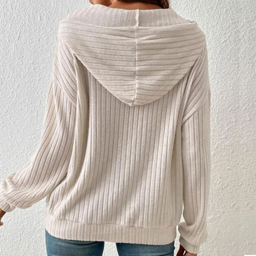 Blusas Femininas Com Capuz E Gola, Gola E Bolso De Verão G 7