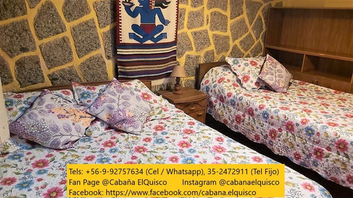 Imagen 8 de 15 de El Quisco Arriendo Casa 7 Pax Y Cabaña 4 Pax 3 Cuadras Playa