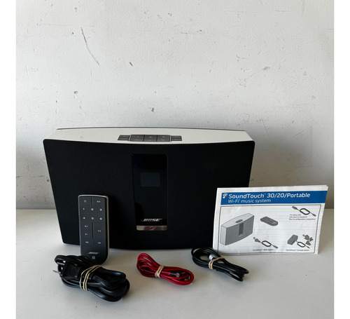 Parlante Inalámbrico Bose Soundtouch 20 + Control Y Cable