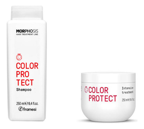 Duo Shampoo Y Tratamiento Color Protect 250 Ml Framesi