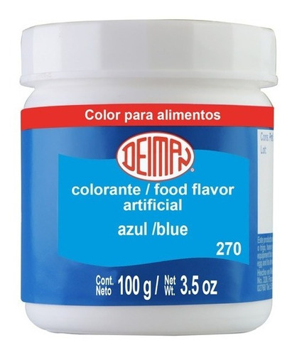 Colorante En Polvo Azul (270) 100gr