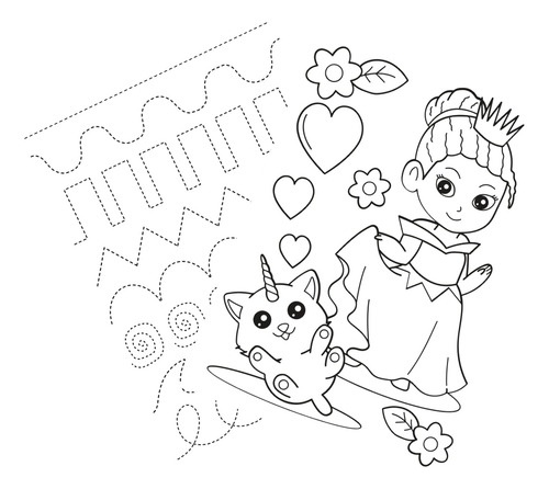 Desenhos Para Colorir E Atividades Menina - Para Imprimir
