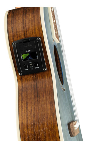 Fender Dhani Harrison Tenor Ukulele, Diapasón De Nogal,