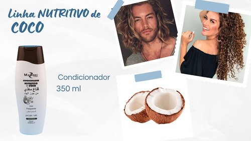 Kit Dia À Dia -coco -shampoo + Condicionador 350ml Mairibel