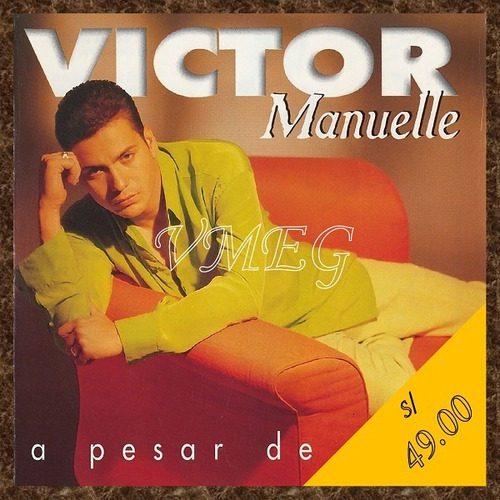 Vmeg Cd Víctor Manuelle 1997 A Pesar De Todo