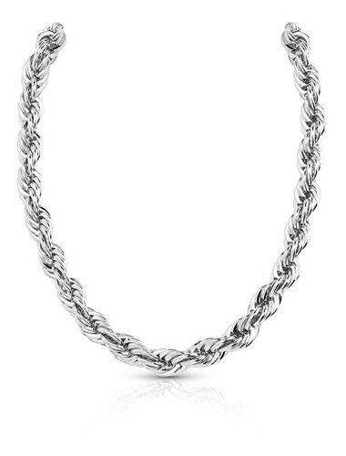 Collar Guess Mujer Plateado N 14 18 Turned Chain Ubn84003