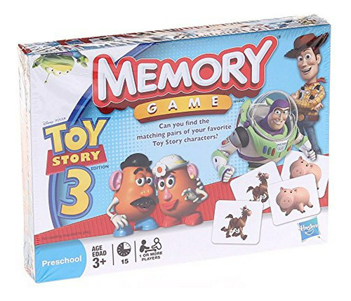 Hasbro Juego Educativo Memory Toy Story 3