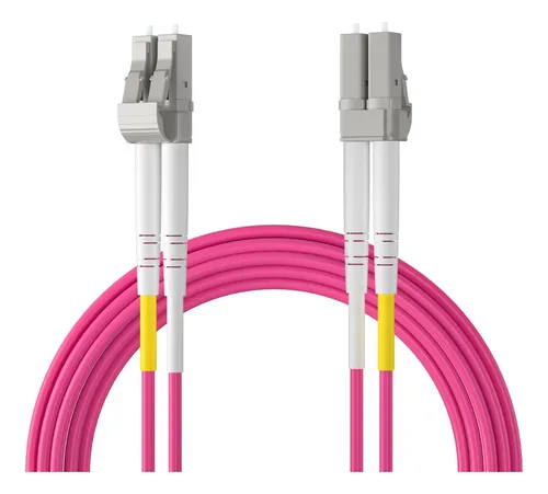 comprar Patchcord Fibra Om4 40gb Multimodo Lc-lc Upc Duplex 3 Metros
