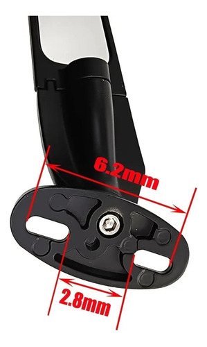 P Bs For Espejos Motocicleta Italika Rt200 New