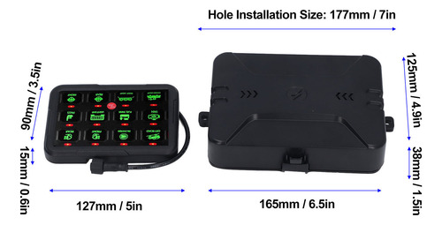 Sistema De Relé De Control De Circuito Rgb Regulable Automát