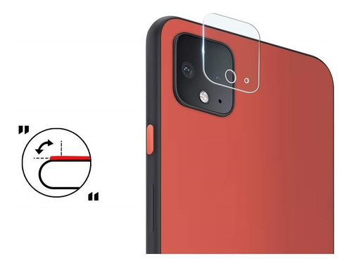 Vidrio Protector Para Lente De Cámara Google Pixel 4 Xl