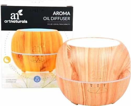 Difusor Aceites Aroma Terapia Ultrasonico Luz Led 7 Colores