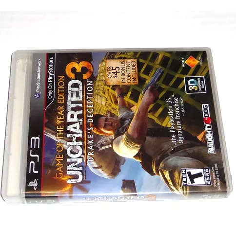 Uncharted 3 Drakes Deception GOTY PS3 - Seminovo