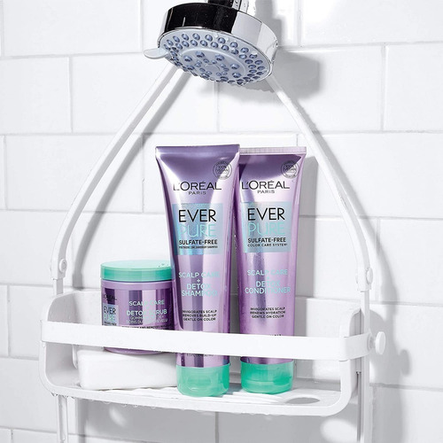 Champú Sin Sulfato L'oreal Paris Everpure Scalp Care Detox.