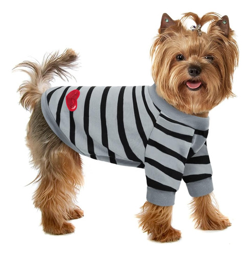 Preferhouse Pet Dog Striped T-shirt Dogs Cats Cotton Vest Sp