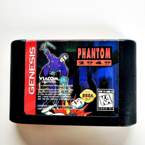 Jogo De Mega Drive, Phanton 2040, Sega