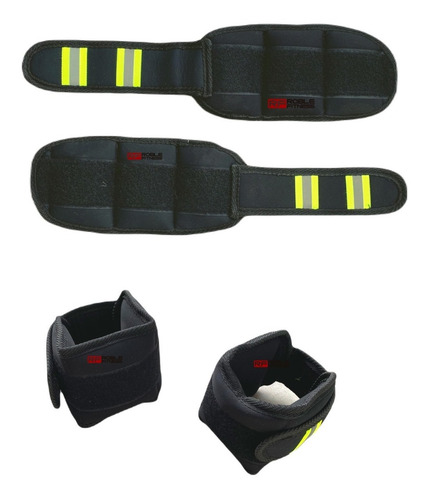 Imagen 1 de 9 de Tobillera Con Peso Ergonomica Neoprene 2 Kg C/u Precio Par