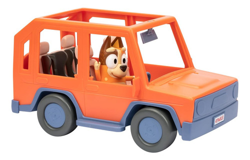 Vehiculo Bluey Heeler Family Road Trip 4wd, Incluye Figura D