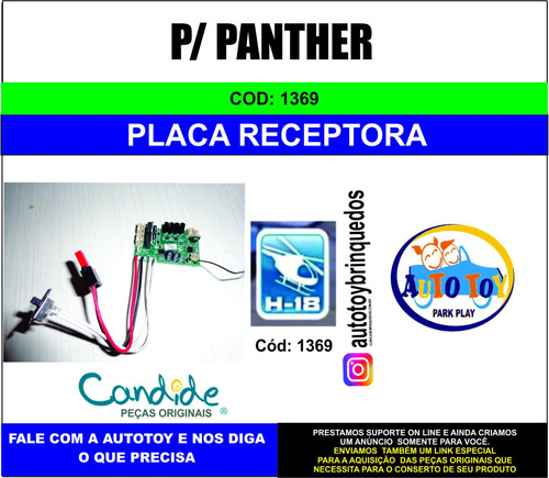 Panther 1369 - H-18  - Candide - Placa Receptora