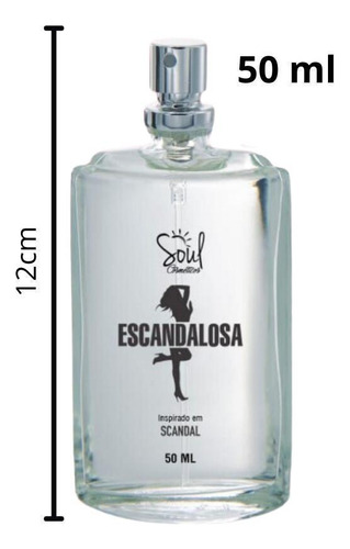 Perfume Escandalosa Feminino 50ml Fragrância Inovadora