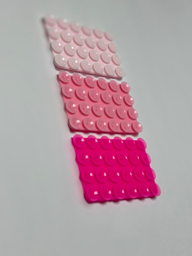 Capa De Silicone Com Ventosa Dupla Para Todos Os Celulares Fúcsia Lisa