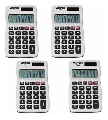 Calculadora Básica Victor 700 Calculadora De Bolsillo De 8 D