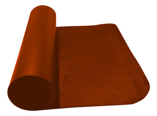 Mousepad P/ Notebook Em Couro Sintético + Porta Copo 180x30 Cor Caramelo