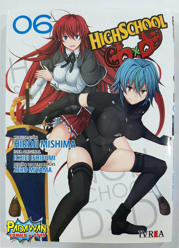 Manga High School Dxd Nro 6 - Editorial Ivrea