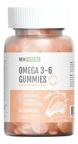 Omega 3-6 - Gomitas 60 Unidades