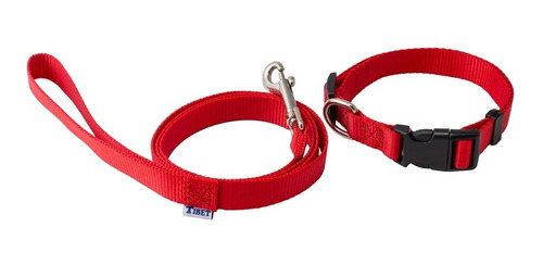 Correa 1.20m Y Collar Ajustable Pequeño Tibet 