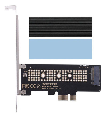 Adaptador Ssd M2 Nvme  Pci-e 1x 4x 8x 16x Com Dissipador