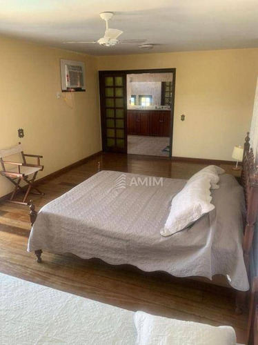 Excelente Casa Em Camboinhas, 8 Quartos Com 2 Suítes. 5 Vagas. Niterói/rj - Ca0668