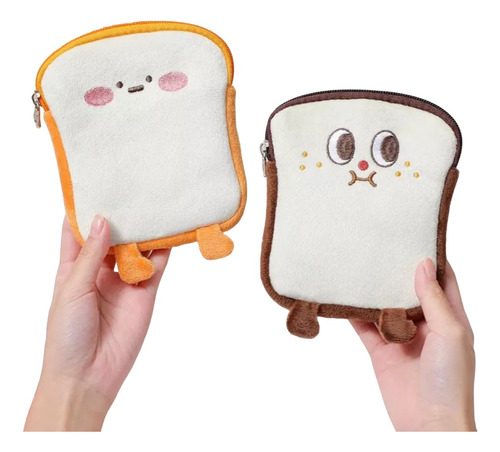 Bolsinha Porta Moedas Dinheiro Pelúcia Fofo Kawaii