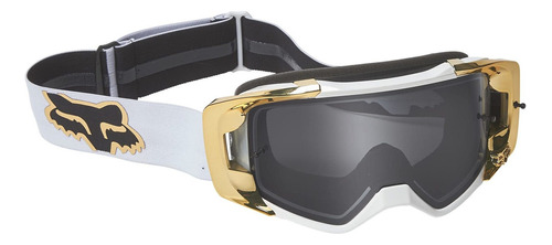 Gafas De Motocross  Vue Stray  Lente Ahumada  Blanco