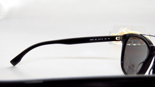 Lentes Sol Lacoste L822s Iconic Square Brow Bar Classic 55mm