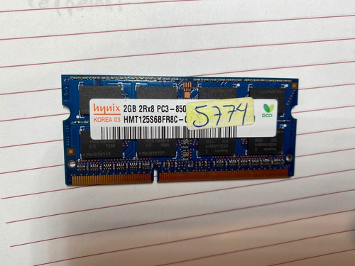 Sodim Ddr3 Pc3-8500 2gb Hmt125s6bfr8c-g7 Hynix