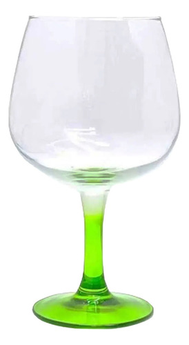 Taça Para Gin Com O Pé Verde - Royal Pul - Vicrila - 720ml Cor Transparente