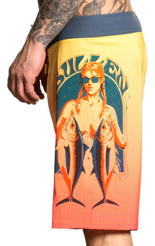 Shorts Sullen Clothing Hooked Up Boardshorts Originales