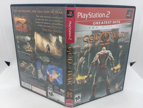 God Of War 2 Mídia Física Ps2 Playstation 2 Game Original (Usado)