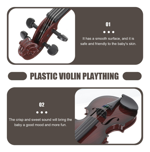 Ukelele Para Niños Pequeños, Modelo De Violín Acústico Para