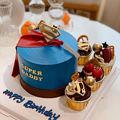 Set De 4 Galletas Con Estampado De Dibujos Animados De Super